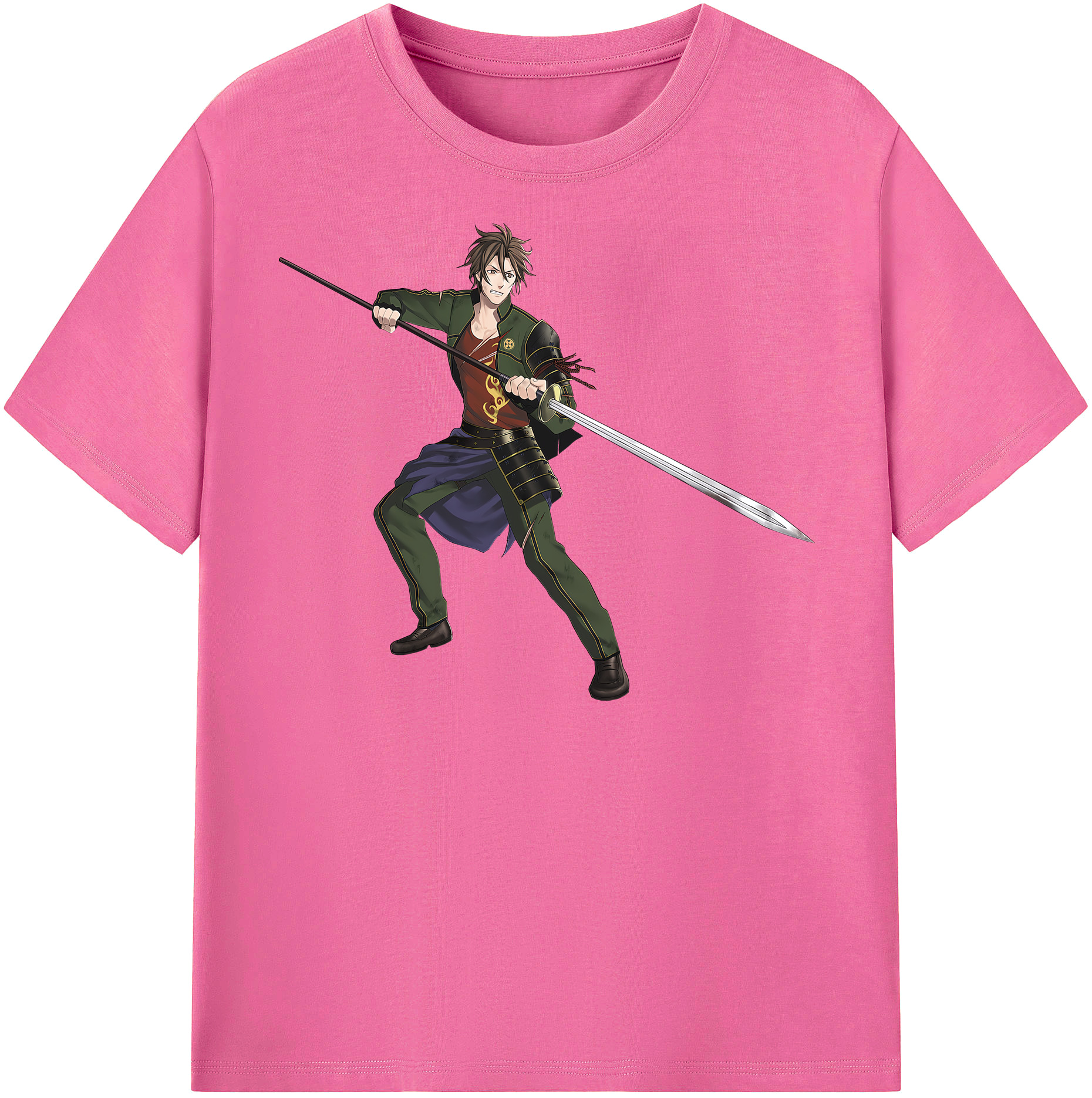 （画像用） 刀剣乱舞 Touken Ranbu レディースカジュアルプリントTシャツ（綿100％）